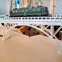 IMG_20171023_181203_1.jpg Fichier STL Pont à effet de fer pour modélisme ferroviaire à l'échelle N・Design pour impression 3D à télécharger