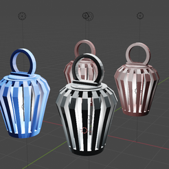 02.png STL-Datei Ohrringe Bird Box Typ・3D-druckbare Vorlage zum herunterladen
