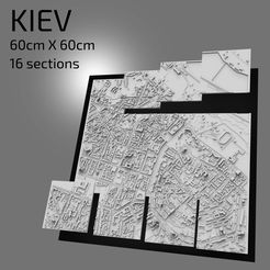 Copertina-Etsy.jpg STL file 3D Kiev | Digital Files | 3D STL File | Kiev 3D Map | 3D City Art | 3D Printed Landmark | Model of Kiev Skyline | 3D Art・3D printing idea to download