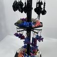 IMG_1145.jpg STL file Peg Hook Display Carousel・3D printer design to download