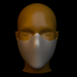 skull-mask.png Halloween Cosplay Face Mask STL – 3D Printable Ergonomic Half Mask for Costume & Cosplay