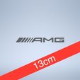 13.jpg 130,17mm 5 1/8" Mercedes-AMG trunk logo emblem badge