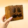 IMG_3388.jpg Minecraft Pumpkin Pen Holder Halloween Edition Desk Organizer Tool Holder