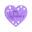 Valentine's Day.stl Valentine's Day box + keychain