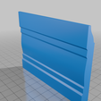 Baseboard_3x7_16.png Sockelleiste im Kolonialstil 7/16" x 3"