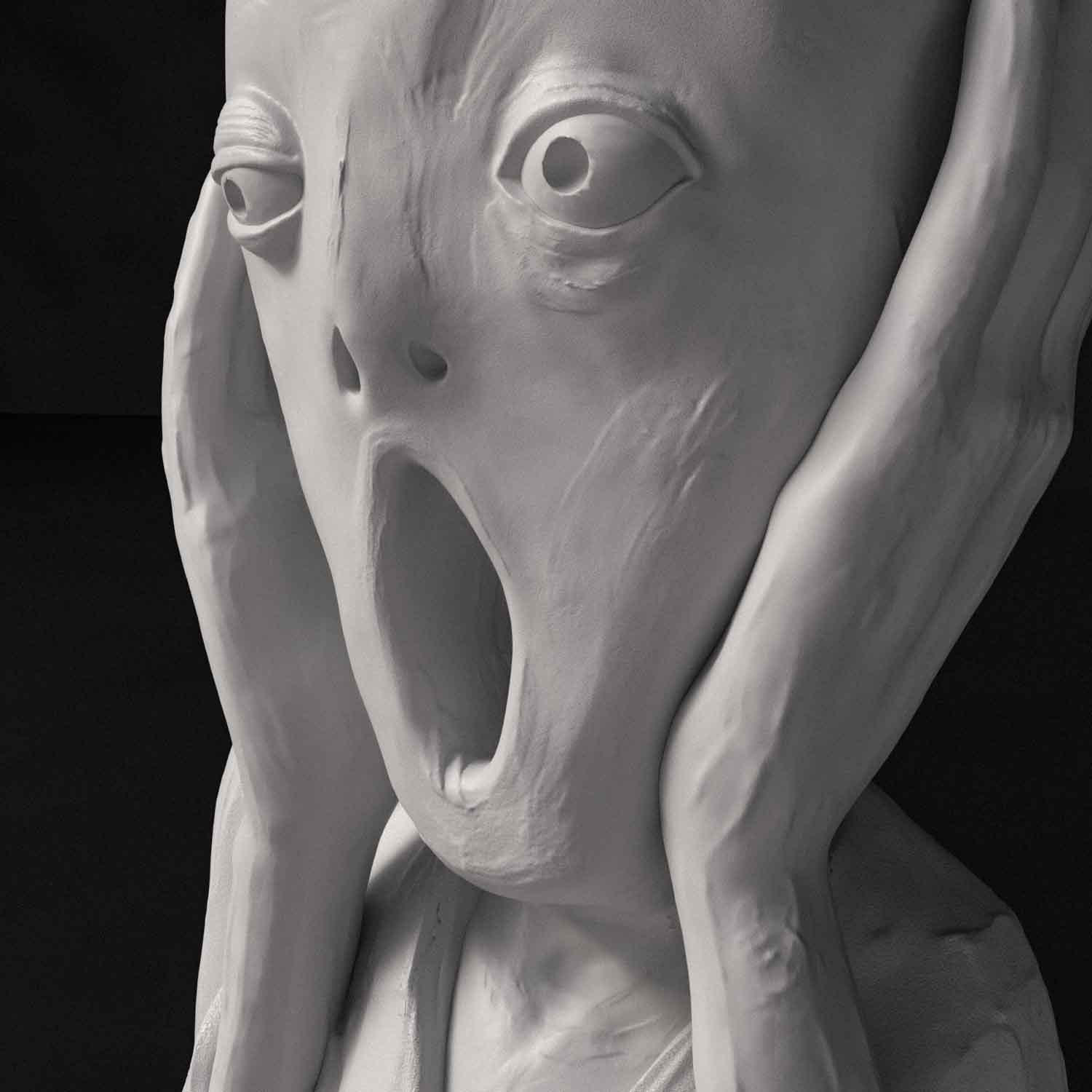 5.jpg Télécharger le fichier Munch The Scream - PAS DE SOUTIEN • Objet à imprimer en 3D, HaeSea