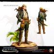 Pirate-Deckhand.jpg Pirate Deckhand - Предварительная поддержка буста STLs.