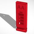 battery-4.jpg AA & AAA Wall Mounted Battery Dispenser / Holder / Storage