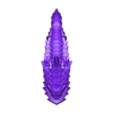 Glacial_Shark-Body.stl Tiburones terrestres, paquete de miniaturas