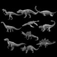 11.jpg Dinosaurs Collection - Bundle - Pack  ( 30 STL File )