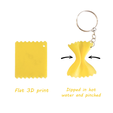 Farfelle-before-after-copy.png Pasta Keychain Set