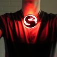il_794xN.2021726698_29yt.jpg Download STL file LED Medallion, Wearable as Belt Buckle, Necklace, Strap-on Chest, Bracelet, Multicolor Batman, Spiderman, Marvel, Arc Reactor Cosplay Costume Prop, Comiccon, Halloween • 3D printing template, mechengineermike