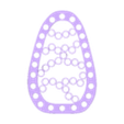paasei waves.stl easter egg whirl