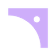 drunkards-path-template.stl Drunkard's Path Template - Trace the Quarter-Circle Curve for Patchwork (Print-Ready STL)
