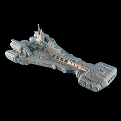 Halcyon-Star-Wars-3.png STL file Star Wars Halcyon Galactic Starcruiser Chibi/Cute・Model to download and 3D print