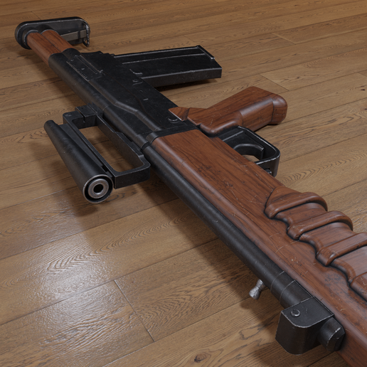 🔫 Em-2 Rifle (PropGun) 1/1 Size・ STL File for 3D printing・Cults