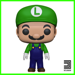Luigi-01.png LUIGI - SUPER MARIO BROS NINTENDO FUNKO POP