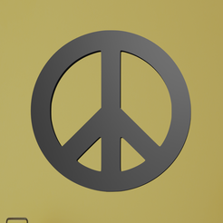 peace-Symbol-2.png Archivo STL Símbolo de la paz・Plan de impresora 3D para descargar