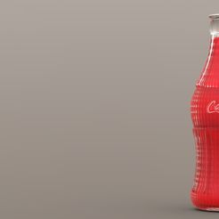 preview 2.JPG Free 3D file coca cola bottle・Model to download and 3D print, gadhiyavinay88