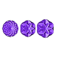 Rose-pattern4.STL 3d Geometrical pattern rosettes N04
