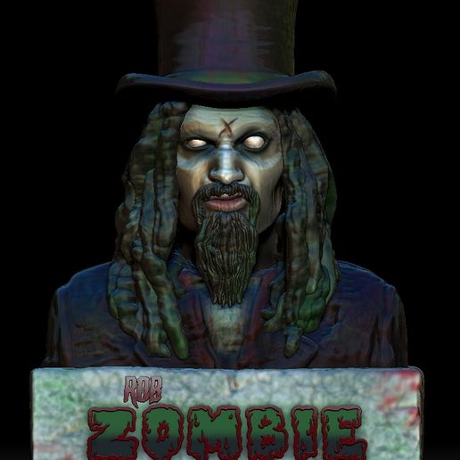 Zombie1.jpg STL file Rob Zombie・3D printer design to download, 3rdesignworks