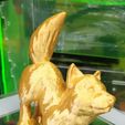 Wolfie: apoya la escultura del cachorro de lobo libre
