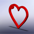 4.PNG heart-simple 3D print model
