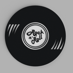 tinker.png Vinyl-Schallplatte Rock and Roll Untersetzer