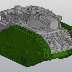Screenshot_01.jpg STL file 4th planet battle tank・3D printing design to download