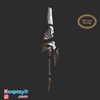 Kosplayit Og com Elsword - Elesis Blazing Heart Sword Digital 3D Model