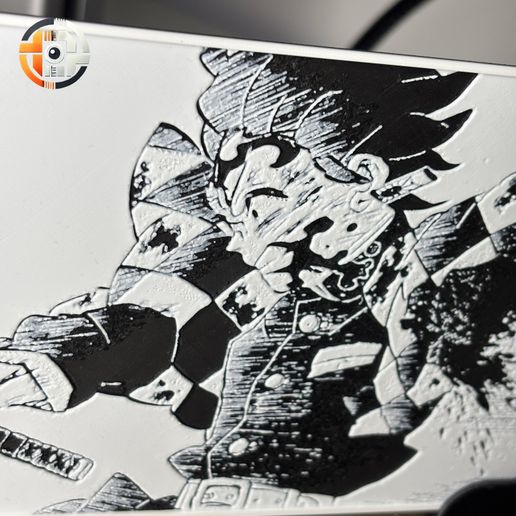 TANJIRO KAMADO | DEMON SLAYER - HUEFORGEENTHUSIAST - MANGA PANEL 3D model