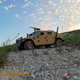 1206_6.jpg 3D PRINTED RC CAR HMMWV (Humvee Hummer) BODY 2 in 1 set BY AN3DRC