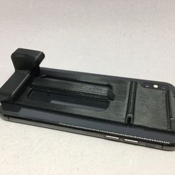 35775792e43bd81bbc2efcf4f2491470_display_large.jpg Free STL file Mini Grip for iPhone XS Harness・Object to download and to 3D print