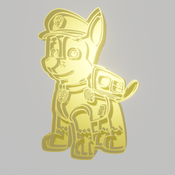 Chase.png Chase Paw Patrol Cookie Cutter