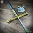 z4703447872877_420aefb4204ffafdf59c580ff2af28d5.jpg Файл STL Yoru Sword - Mihawk Weapon High Quality - One Piece Live Action・Дизайн 3D-печати для загрузки3D