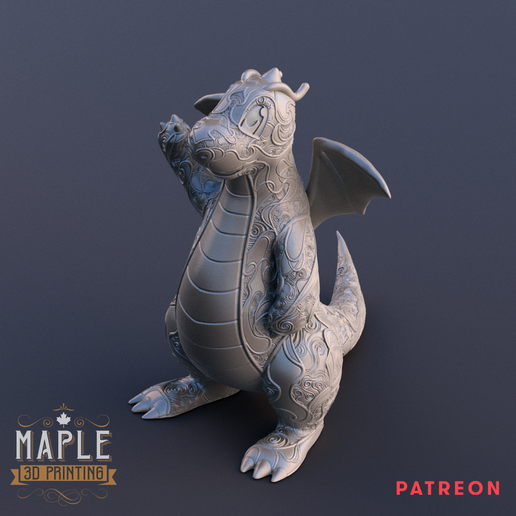 Ornamental Pokemon - Dragonite 3D model