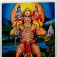 HanumanRL.jpg Hanuman Carrying Ram & Lakshman in Battle [Easy to Print Filament Painting]