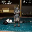 Kenku-Female-Ranger.jpg DnD Heroes - Kenku Ranger Female [Pre-Supported]