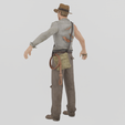 Renders0008.png Indiana Jones Temple Explorer Textured Rigged