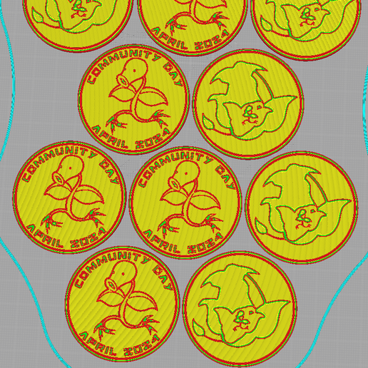 8addfaa7-7a1c-4fbd-9deb-63dabdd11f3e.png Pokemon Go Community Day #85 coin - Bellsprout