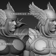 thor13.jpg Thor Fan Art Statue 3D Printable