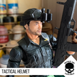 20.png Tactical Helmet for 6 inch action figures
