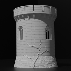 Pg14.png Castle Tower 28mm Table Top Gaming Terrain (Gosford Keep)