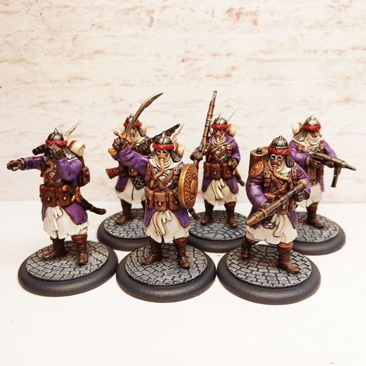 3D printed The Iron Sultanate - Azeb・Cults