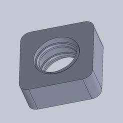 ecrou v2.JPG Free STL file ecru meccano junior・3D printing template to download