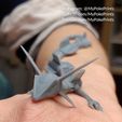 IMG_20220220_001627-copy.jpg STL-Datei Gelenkiger Rayquaza Flexibler Pokemon-Drache・3D-druckbare Vorlage zum herunterladen