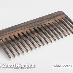 f05eedb71f88d05efefe56ceca6c9043_display_large.jpg STL-Datei Wide Tooth Comb (cnc/laser) kostenlos・3D-Drucker-Modell zum herunterladen