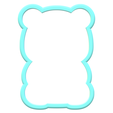 1.png Teddy Bear Cookie Cutter | STL File