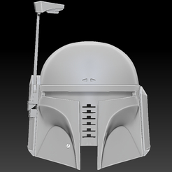 Screenshot-2020-10-16-140441.png STL file Jango Fett Death Watch Style Mandalorian Helmet smooth Boba・3D printer model to download, grizzlymountaindesigns