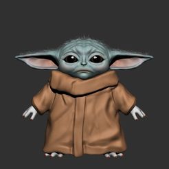 baby_yoda.jpg STL file Baby Yoda・3D printer model to download